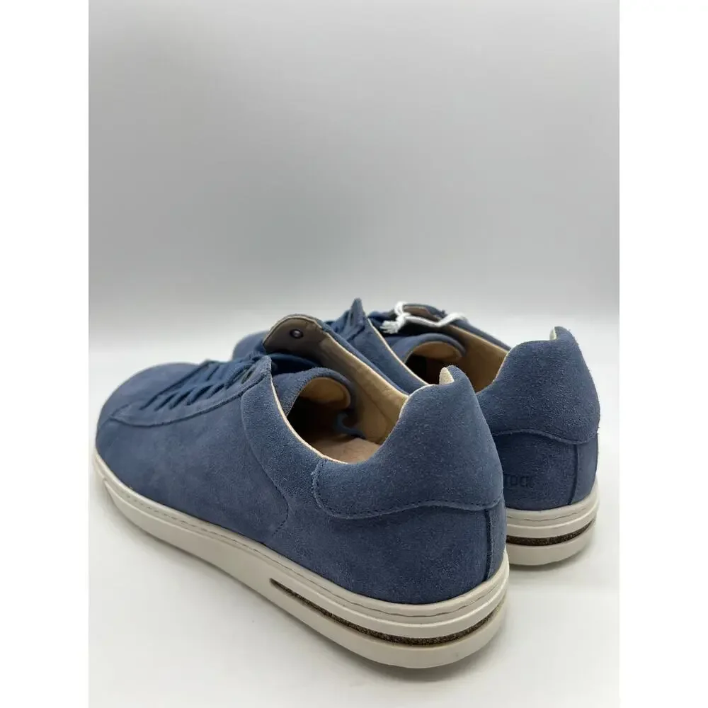 Birkenstock Bend Low Elemental Blue Suede Shoes Size W11/M9 NEW - Picture 10 of 12